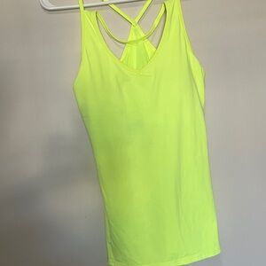 Kyodan Neon Yellow Strappy Tank